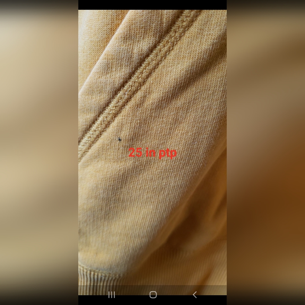 NIKE Men's Yellow Sportswear Club Fleece Hoodie Sweatshirt XL - Picture 9 of 10